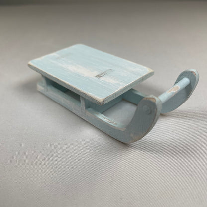 Small Winter Sledge - Handmade Christmas Ornament by Curious Rabbit ® - Curious Rabbit