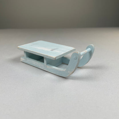 Small Winter Sledge - Handmade Christmas Ornament by Curious Rabbit ® - Curious Rabbit