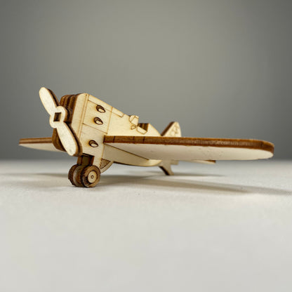 Plane Decoration - Handmade Christmas Ornament by Curious Rabbit ® - Curious Rabbit