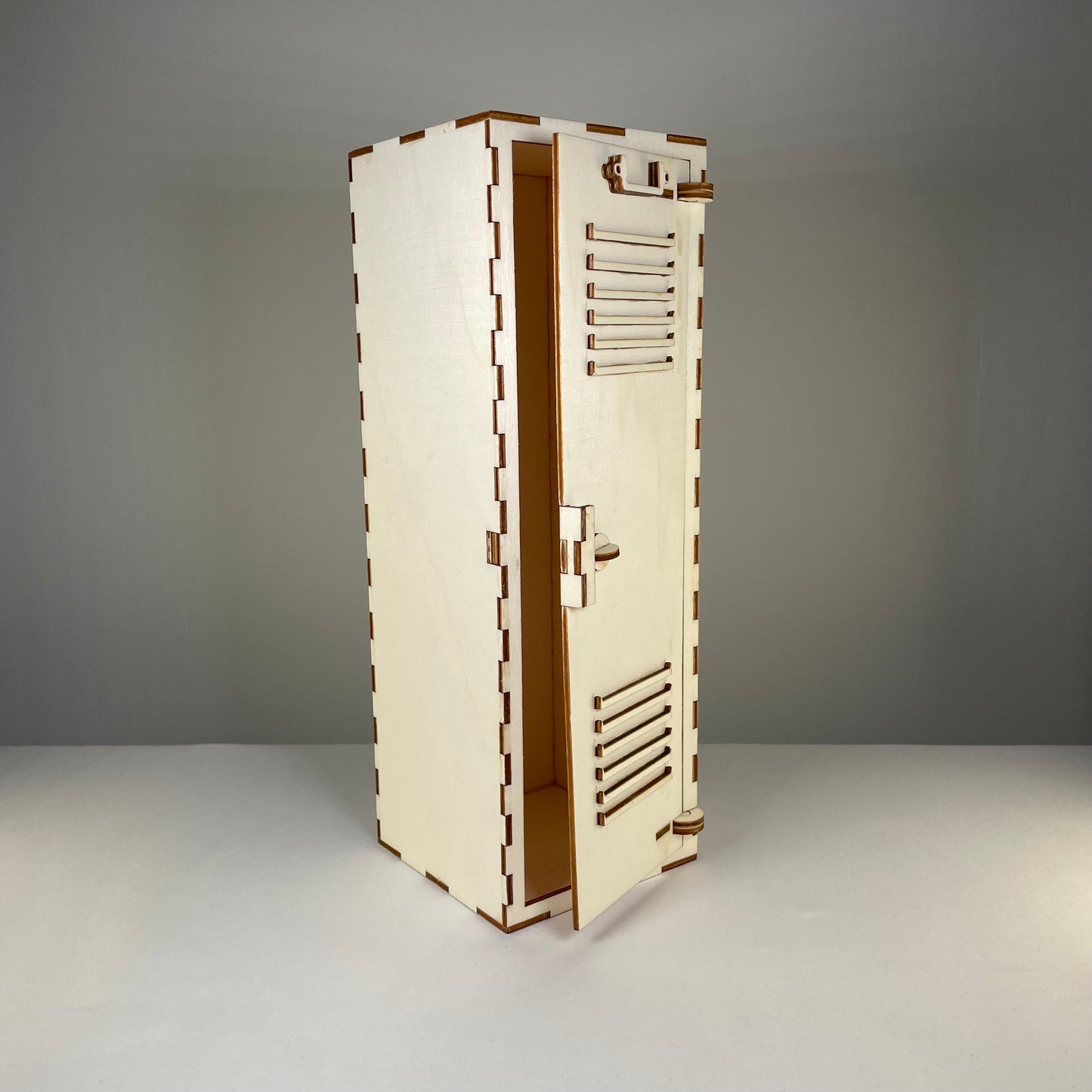 School Locker - Flat Pack Model Kit By Curious Rabbit ®
