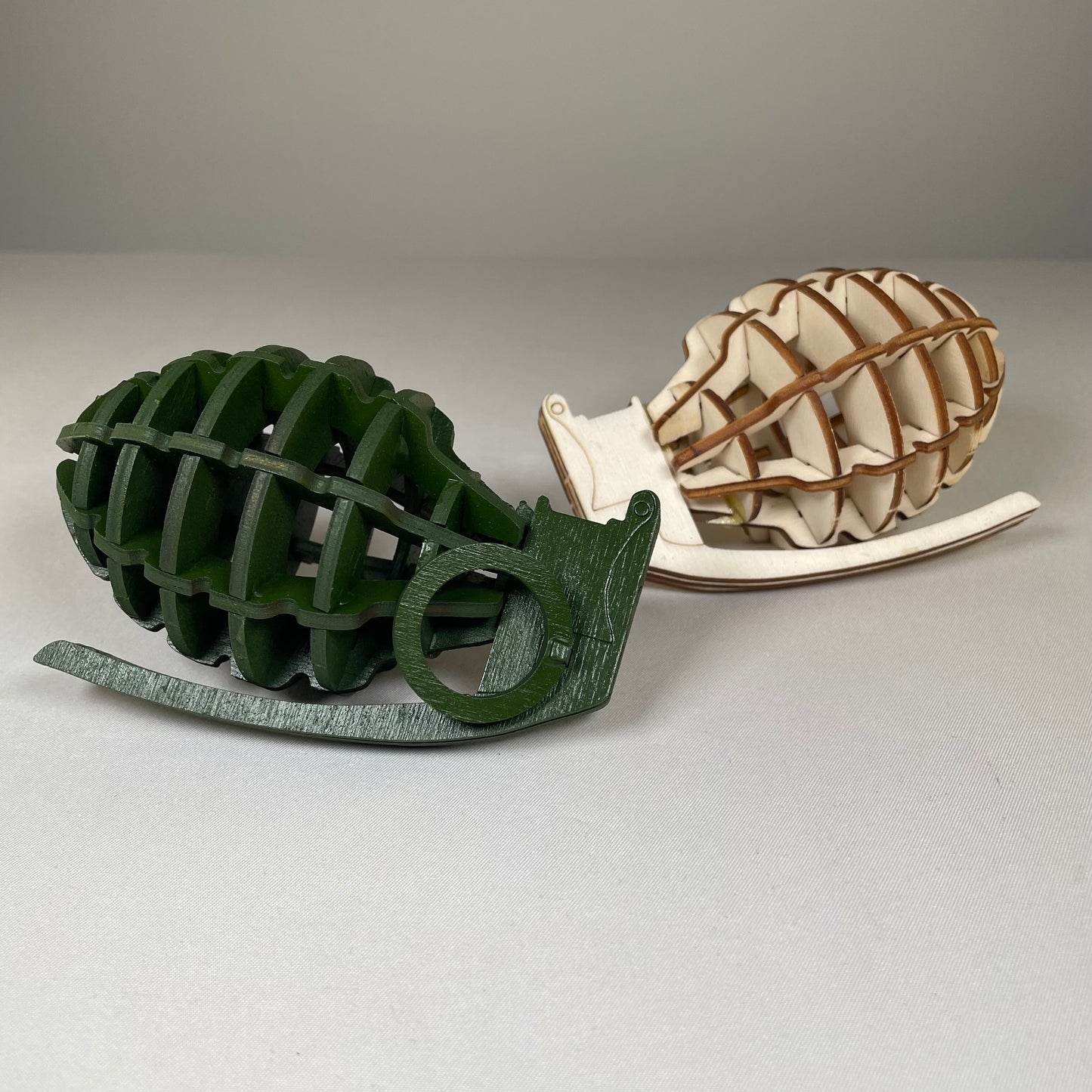 Prop Mk 2 Grenade  - Flat Pack Model Kit by Curious Rabbit ®