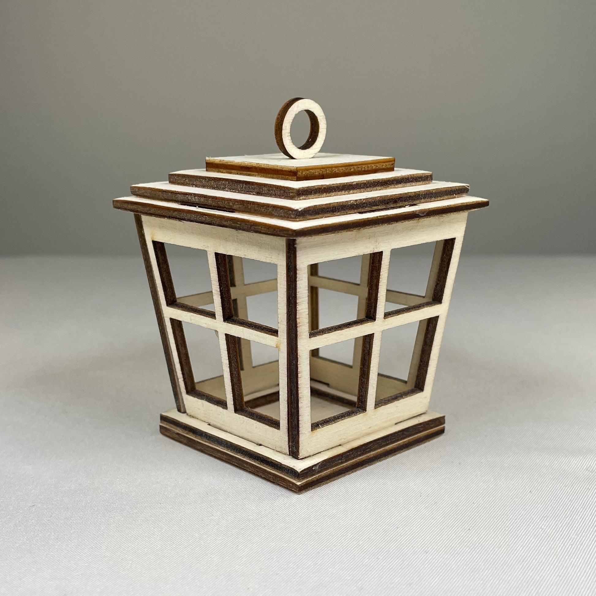Victorian Christmas Lantern Bauble - Handmade Christmas Ornament by Curious Rabbit ® - Curious Rabbit
