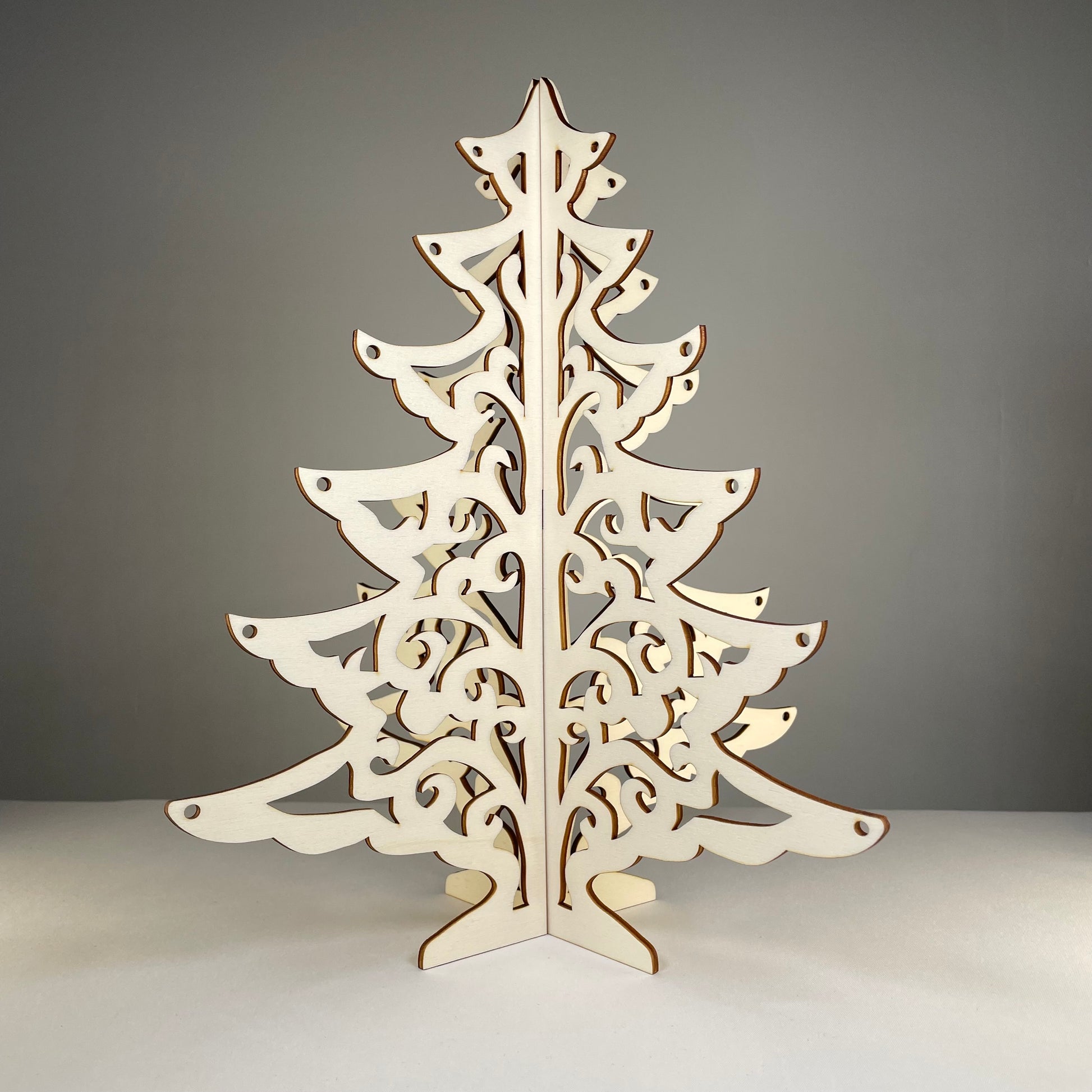 Christmas Tree #2 Kit - Flat Pack Model Kit by Curious Rabbit ® - Curious Rabbit