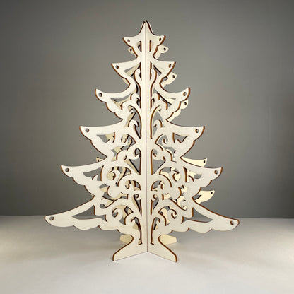 Christmas Tree #2 Kit - Flat Pack Model Kit by Curious Rabbit ® - Curious Rabbit