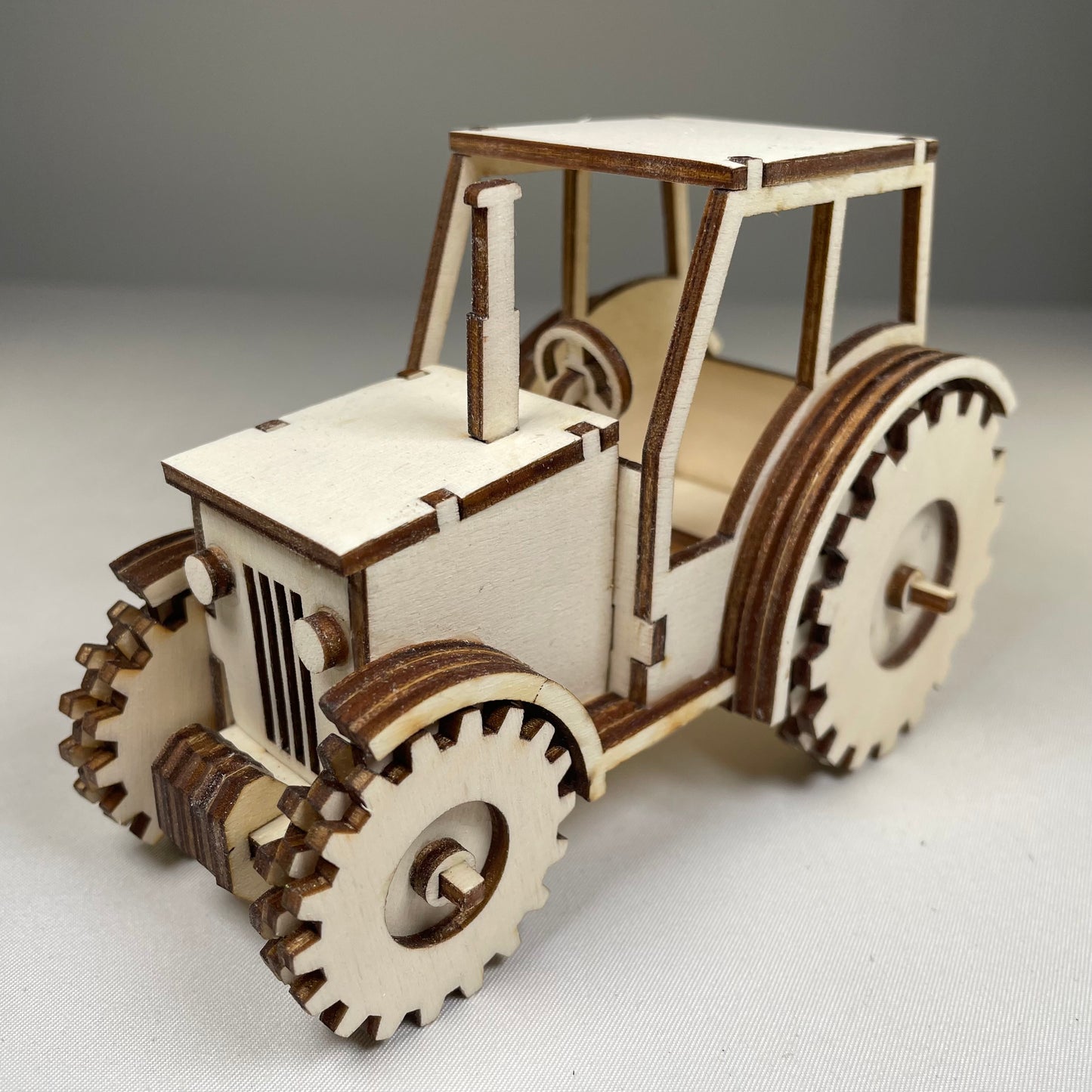 Tractor Puzzle - Flat Pack Model Kit by Curious Rabbit ®