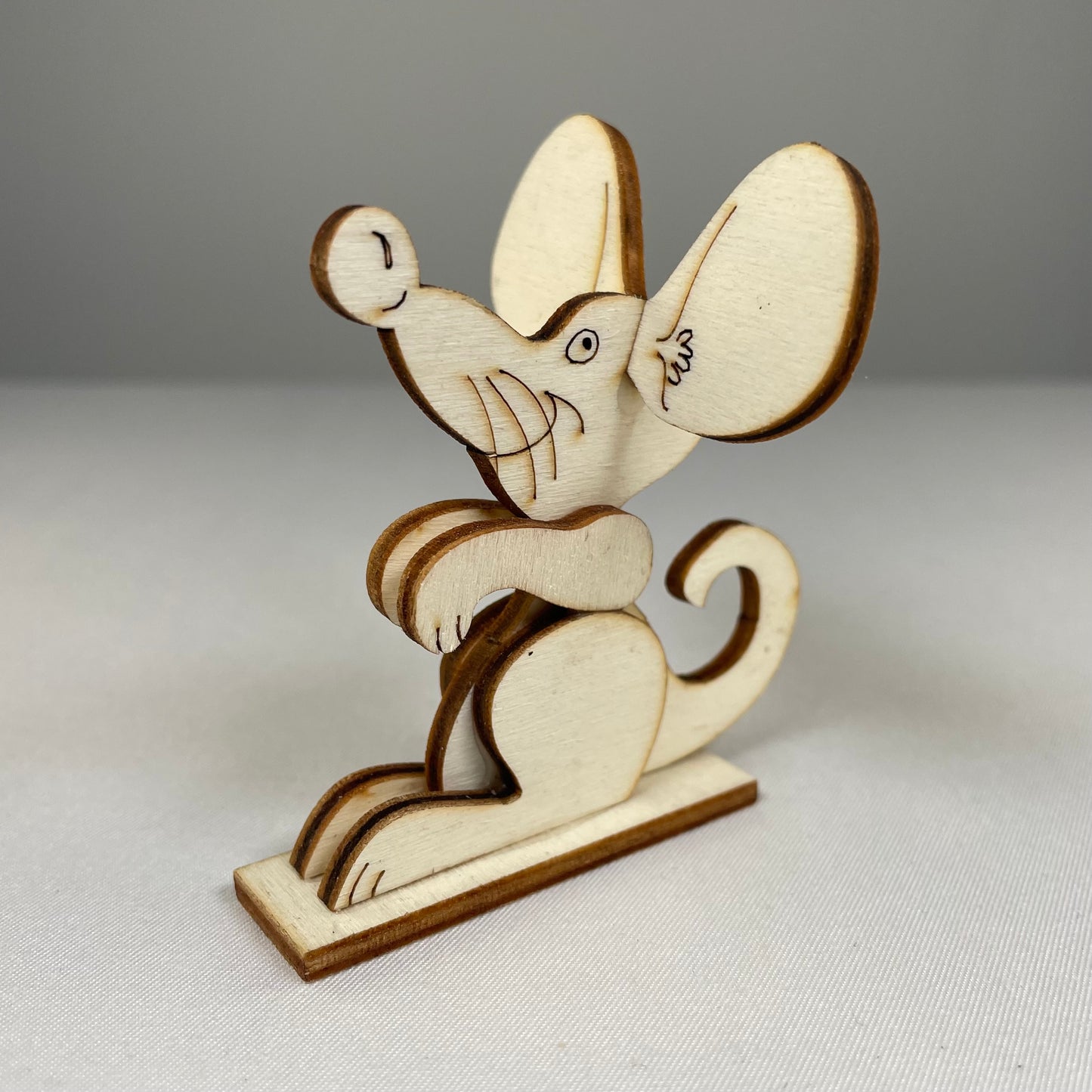 Mouse Ornament - Handmade Ornament by Curious Rabbit ® - Curious Rabbit