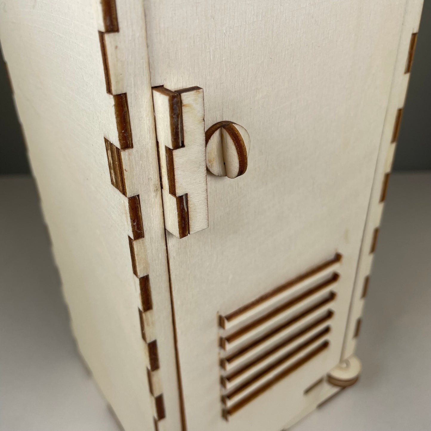 School Locker - Flat Pack Model Kit By Curious Rabbit ®