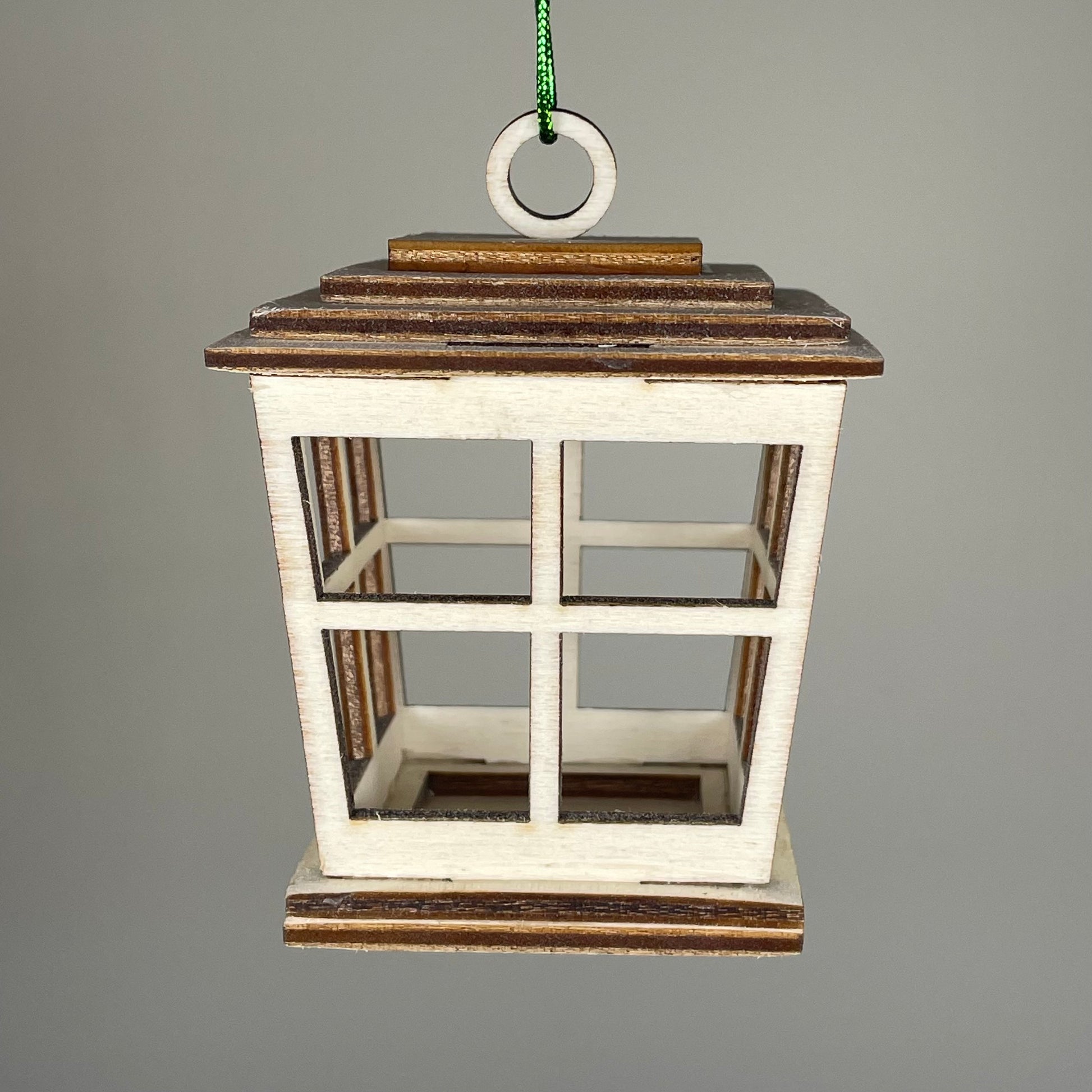 Victorian Christmas Lantern Bauble - Handmade Christmas Ornament by Curious Rabbit ® - Curious Rabbit