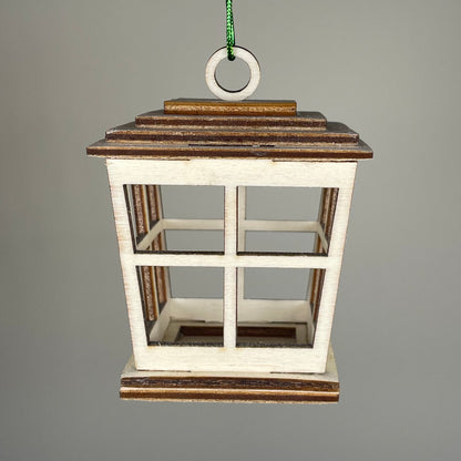 Victorian Christmas Lantern Bauble - Handmade Christmas Ornament by Curious Rabbit ® - Curious Rabbit