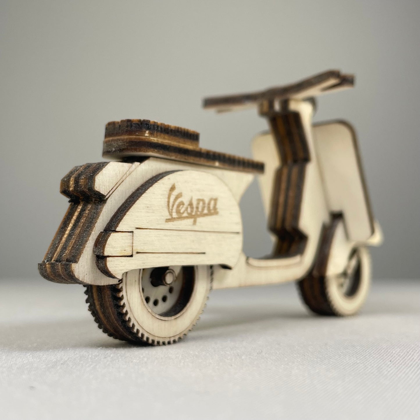 Vespa Ornmanent (Plain) - Handmade Ornament by Curious Rabbit ® - Curious Rabbit