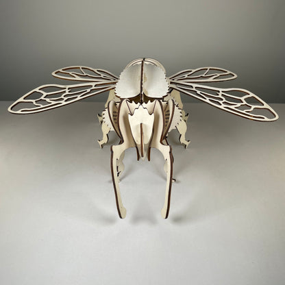 Bee Puzzle - Flat Pack Model Kit by Curious Rabbit ® - Curious Rabbit