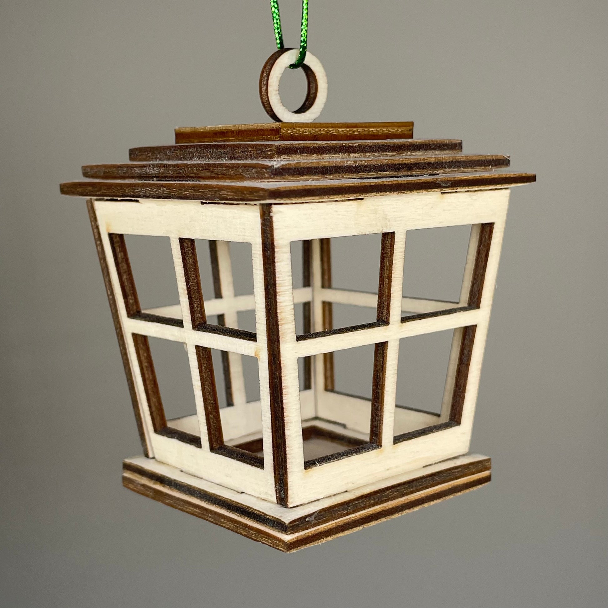 Victorian Christmas Lantern Bauble - Handmade Christmas Ornament by Curious Rabbit ® - Curious Rabbit