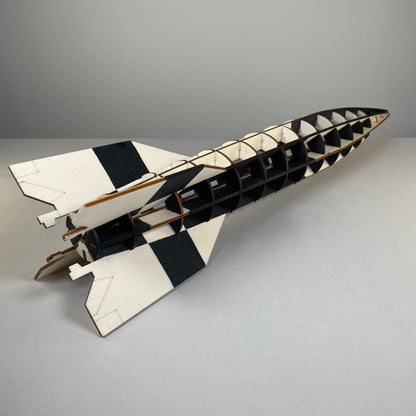 Prop V2 Rocket  - Flat Pack Model Kit by Curious Rabbit ®