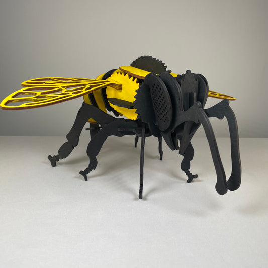 Bee Puzzle - Flat Pack Model Kit by Curious Rabbit ® - Curious Rabbit