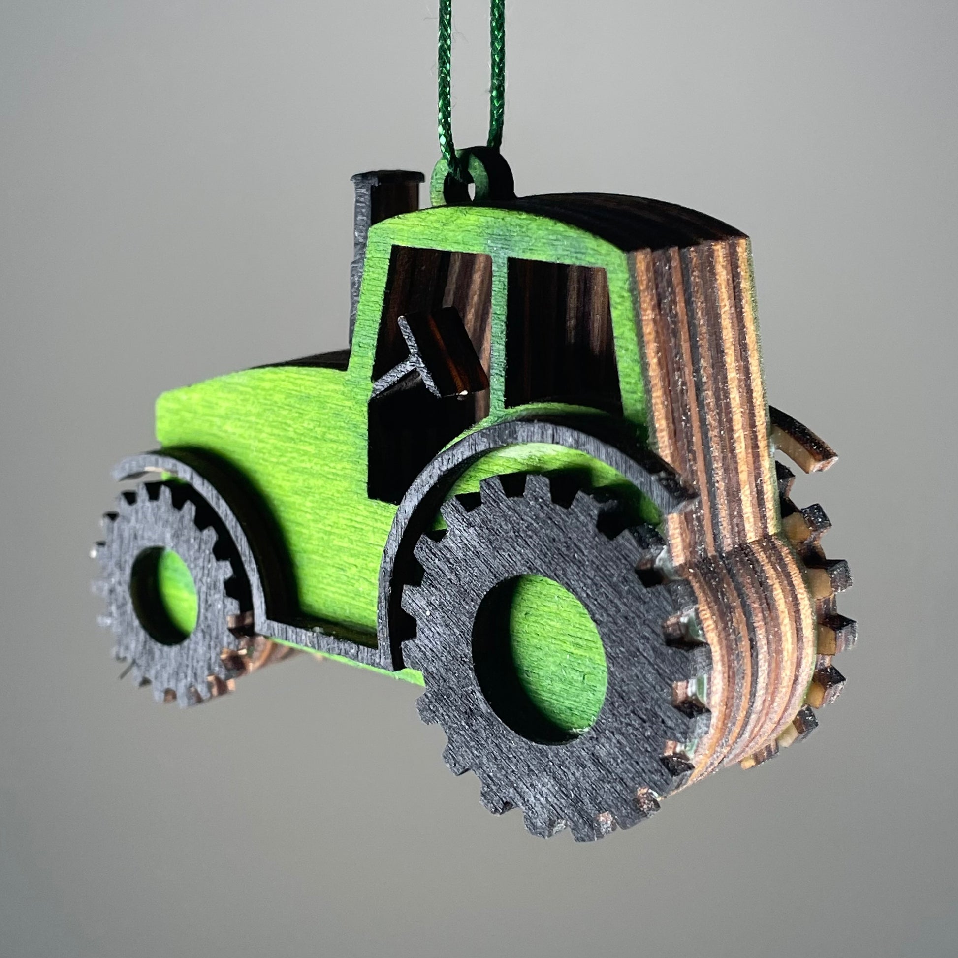 Tractor Bauble - Handmade Ornament by Curious Rabbit ® - Curious Rabbit