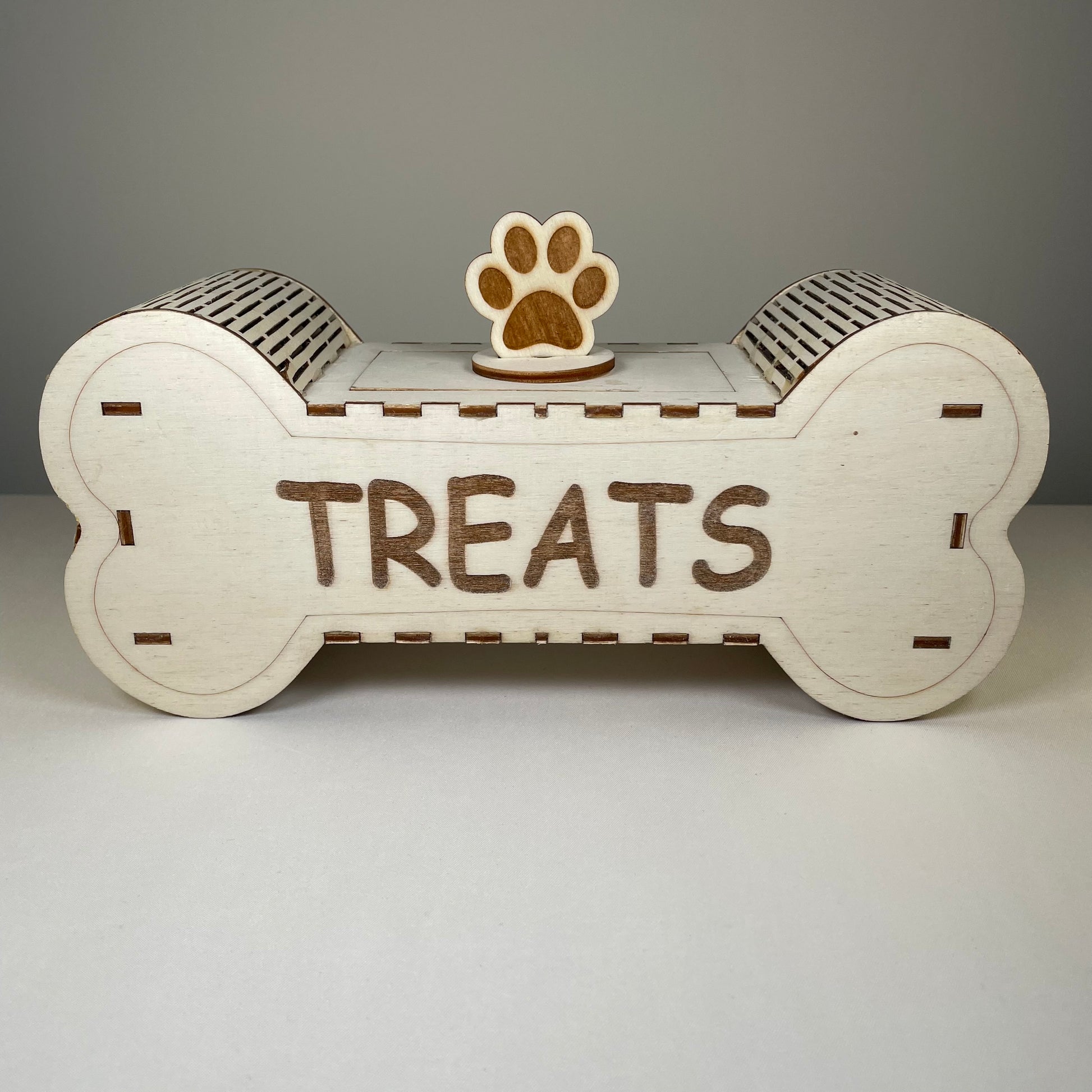 Dog Treat Box - Flat Pack Model Kit By Curious Rabbit ® - Curious Rabbit