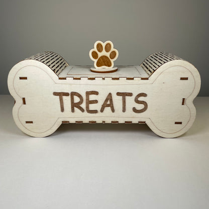 Dog Treat Box - Flat Pack Model Kit By Curious Rabbit ® - Curious Rabbit