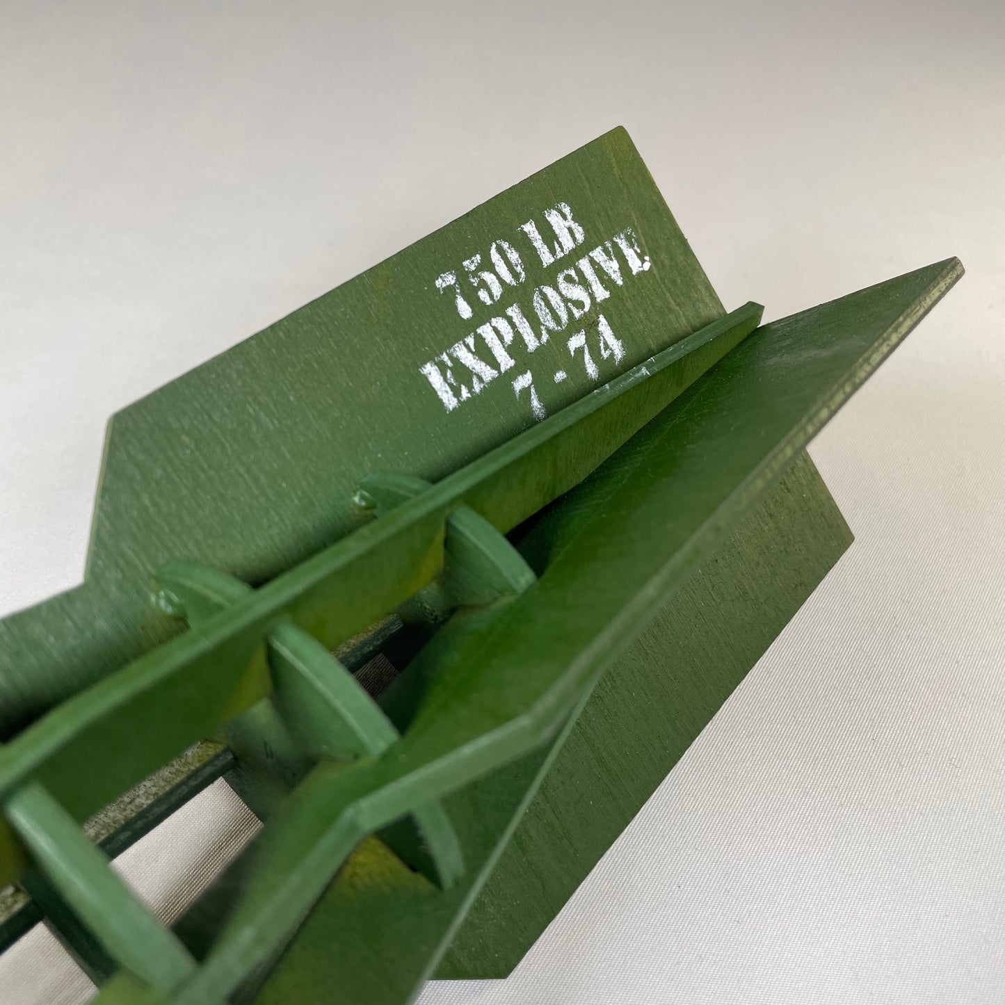 Prop WW2 Bomb  - Flat Pack Model Kit by Curious Rabbit ®