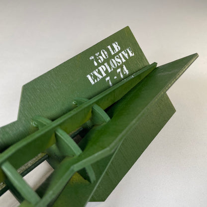 Prop WW2 Bomb  - Flat Pack Model Kit by Curious Rabbit ®