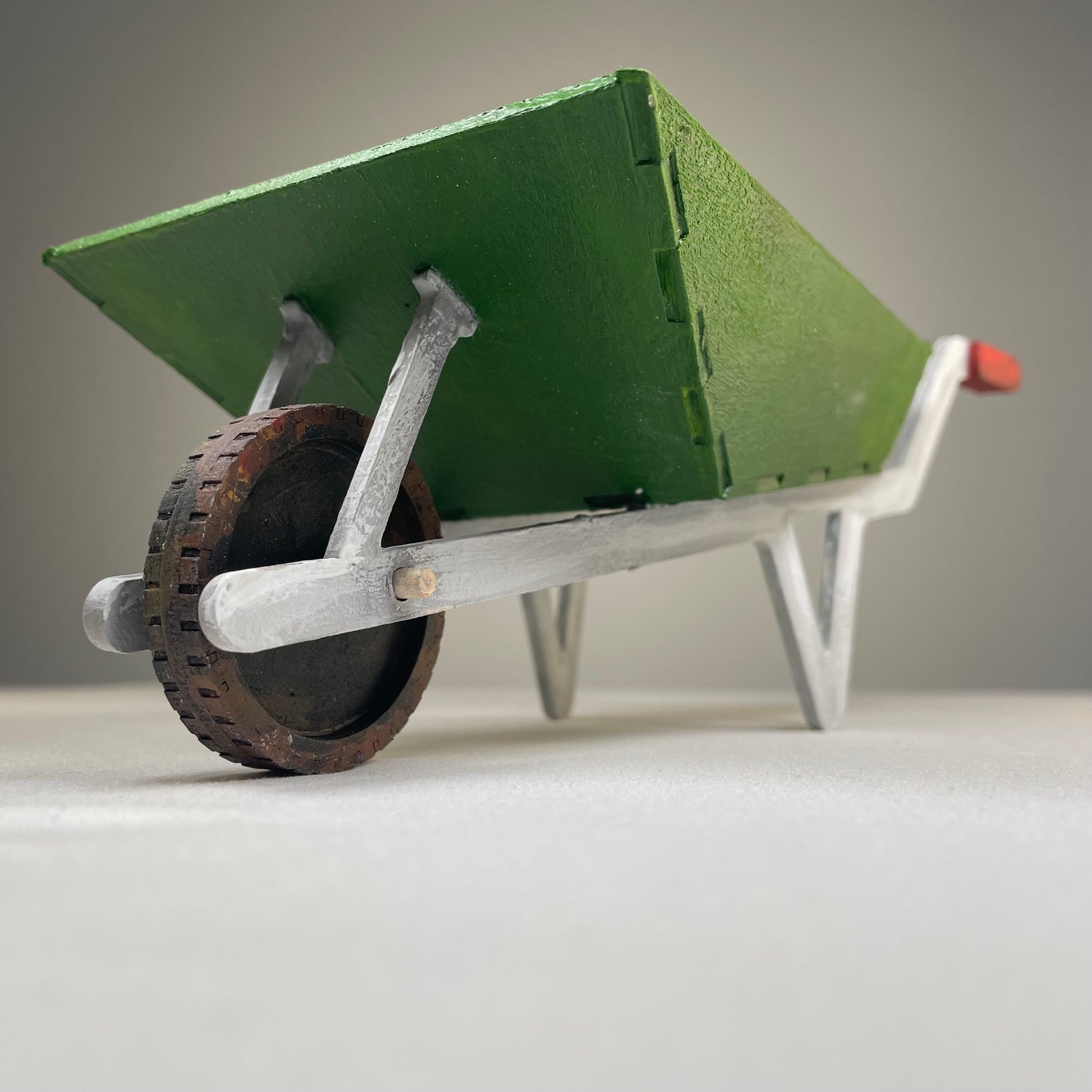 Wheelbarrow Planter - Flat Pack Model Kit by Curious Rabbit ® - Curious Rabbit