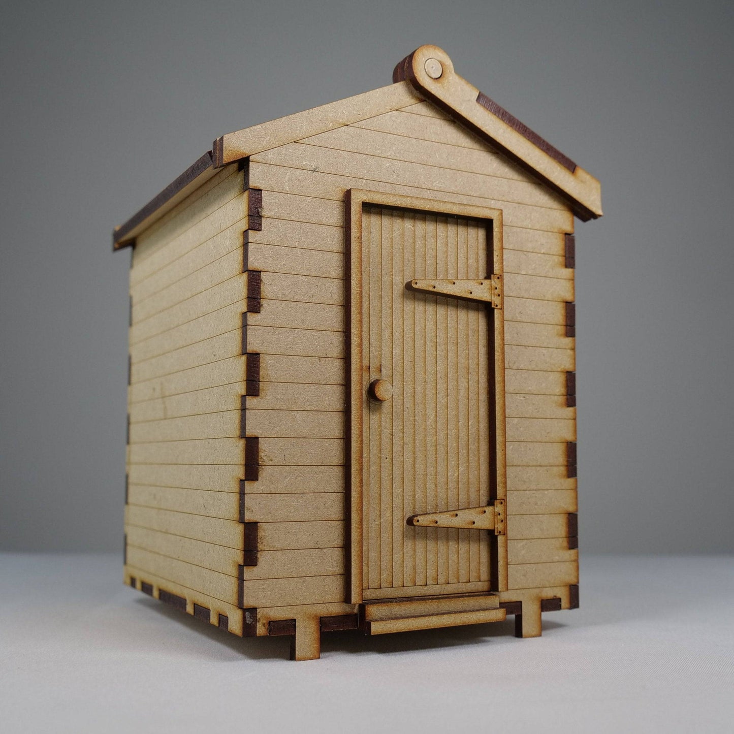Beach Hut - Flat Pack Model Kit by Curious Rabbit ® - Curious Rabbit