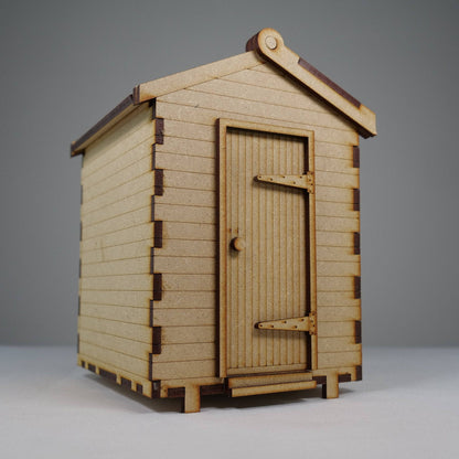 Beach Hut - Flat Pack Model Kit by Curious Rabbit ® - Curious Rabbit