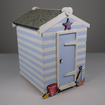Beach Hut - Flat Pack Model Kit by Curious Rabbit ® - Curious Rabbit