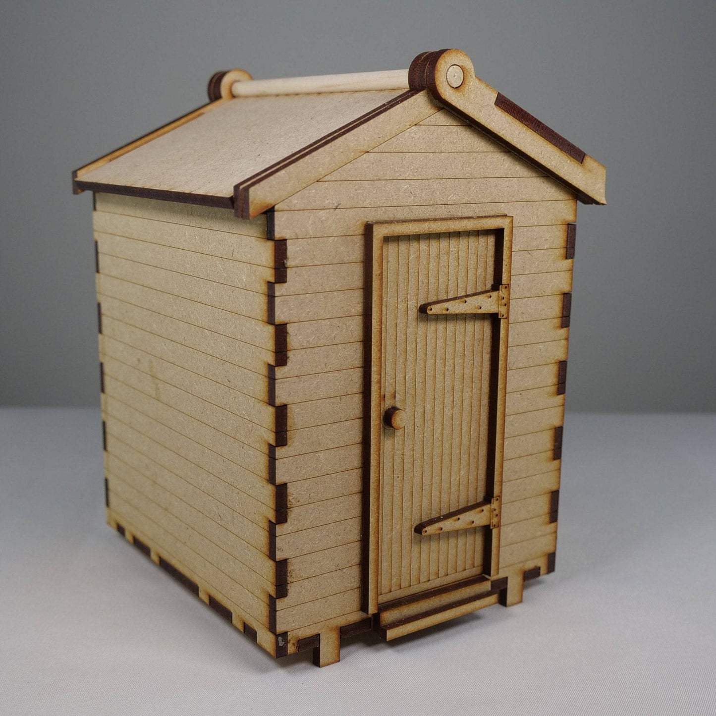 Beach Hut - Flat Pack Model Kit by Curious Rabbit ® - Curious Rabbit
