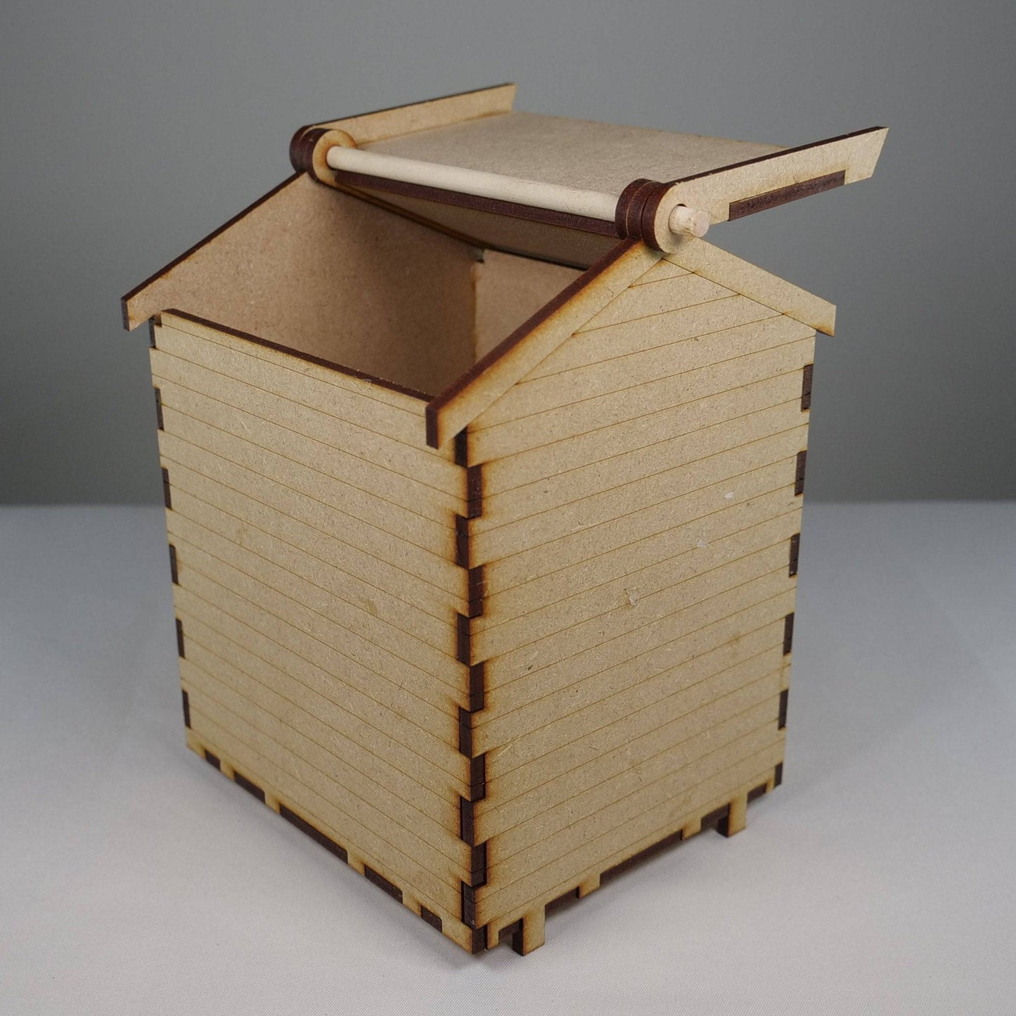 Beach Hut - Flat Pack Model Kit by Curious Rabbit ® - Curious Rabbit