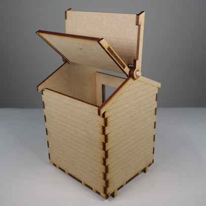 Garden Shed - Flat Pack Model Kit By Curious Rabbit ® - Curious Rabbit