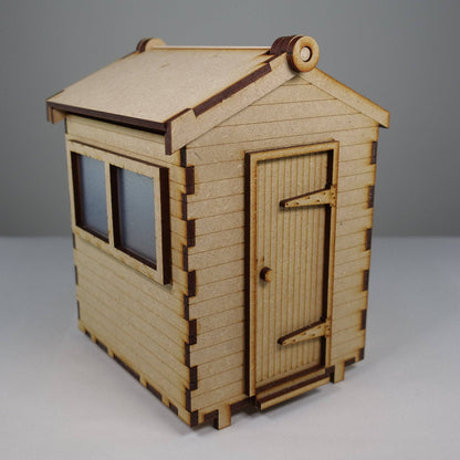 Garden Shed - Flat Pack Model Kit By Curious Rabbit ® - Curious Rabbit