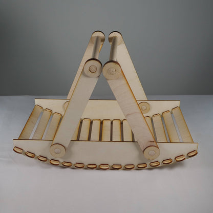 Trug Picnic Basket - Flat Pack Model Kit by Curious Rabbit ® - Curious Rabbit