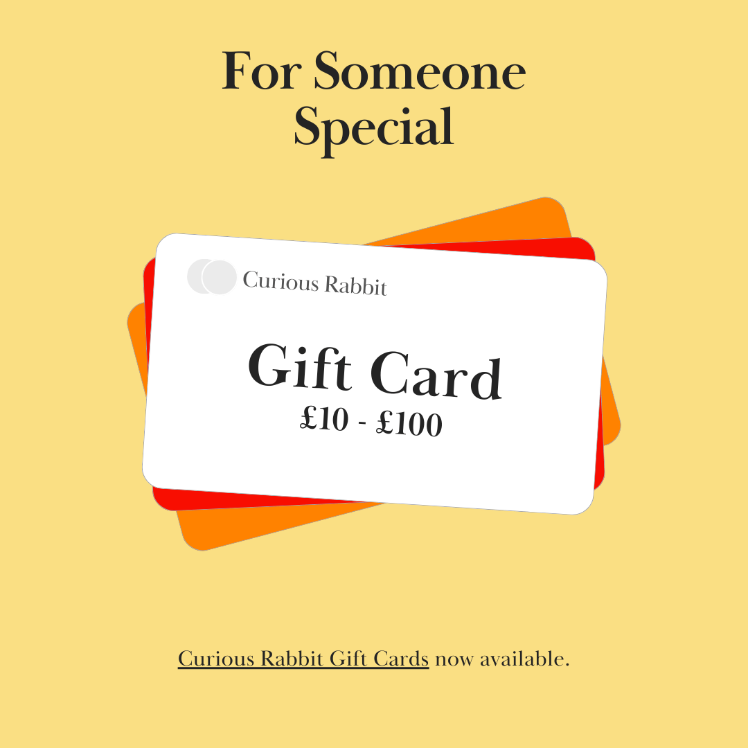 Gift Card - By Curious Rabbit ® - Curious Rabbit
