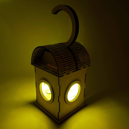 Railway Roadside Lamp - Flat Pack Model Kit by Curious Rabbit ® - Curious Rabbit