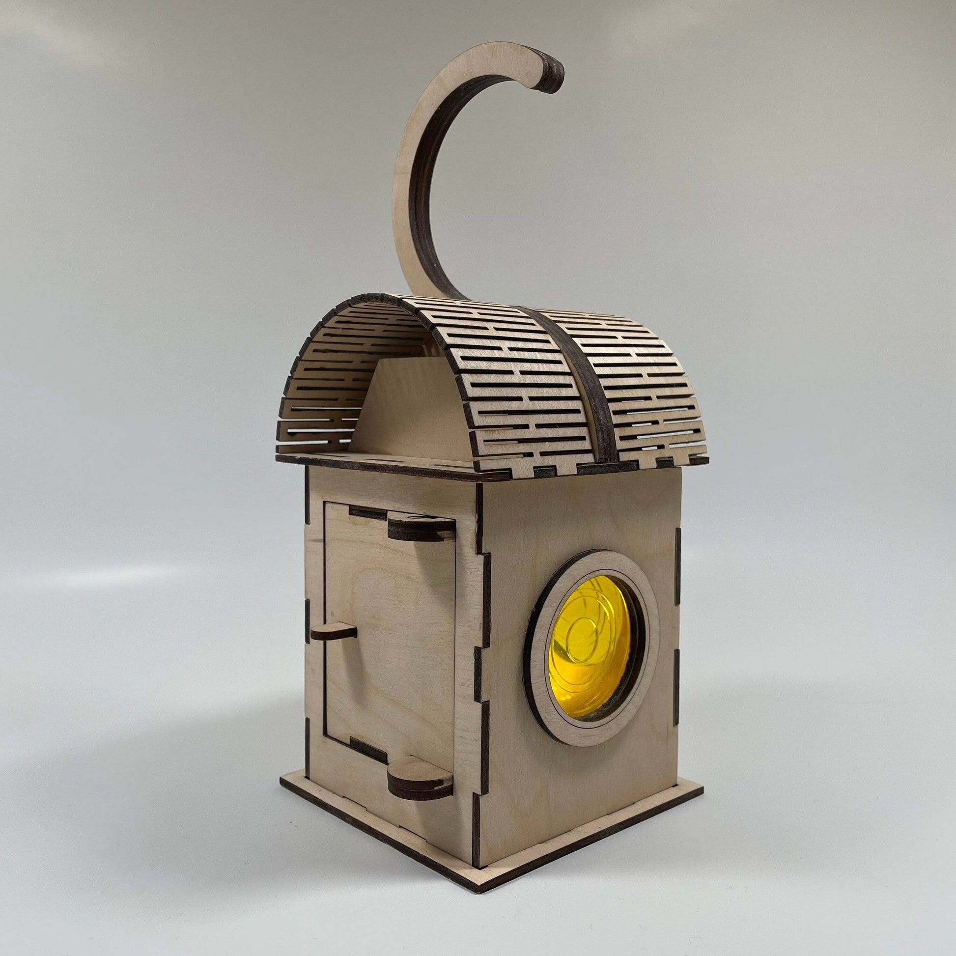 Railway Roadside Lamp - Flat Pack Model Kit by Curious Rabbit ® - Curious Rabbit