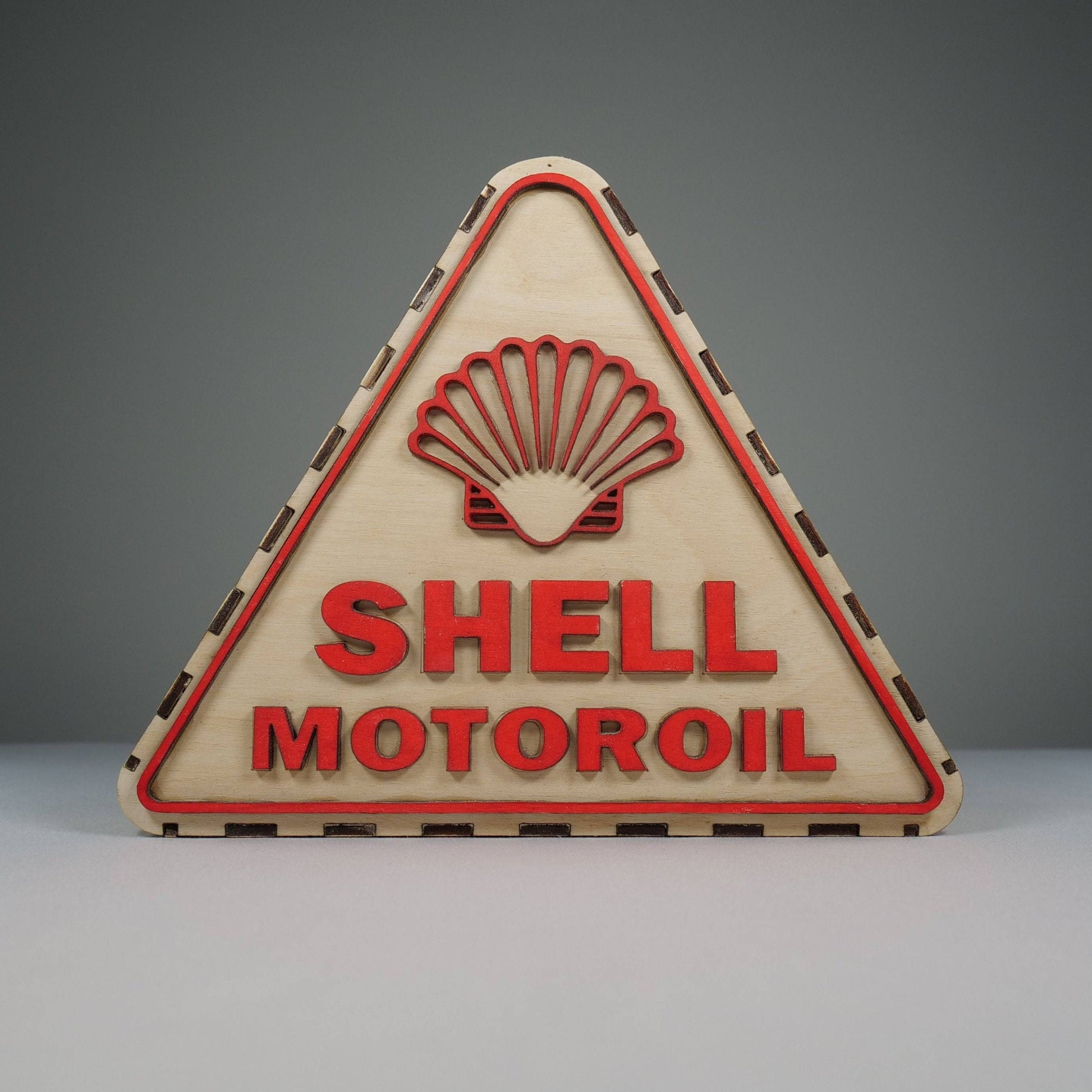 Shell Oil Box - Flat Pack Model Kit by Curious Rabbit ® - Curious Rabbit