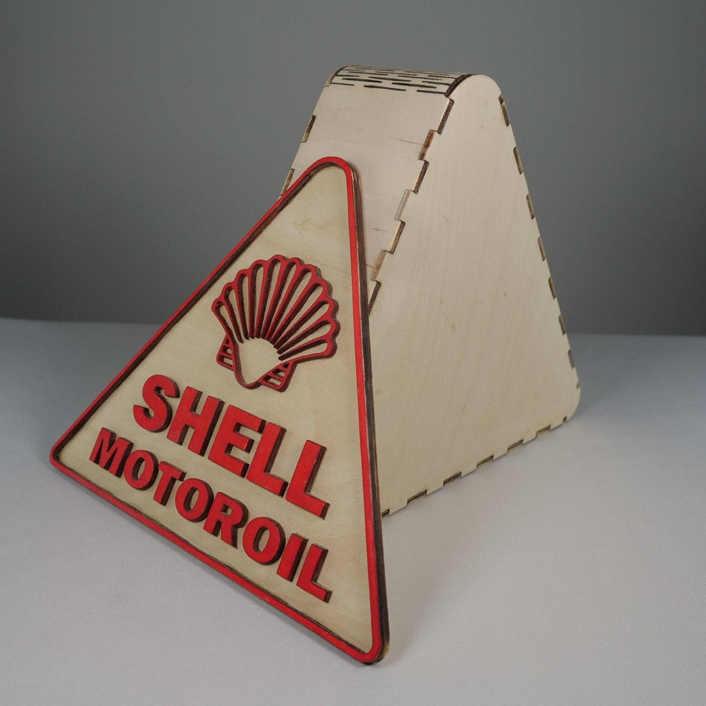 Shell Oil Box - Flat Pack Model Kit by Curious Rabbit ® - Curious Rabbit