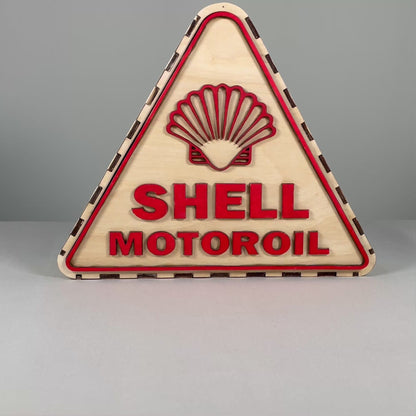 Shell Oil Box - Flat Pack Model Kit by Curious Rabbit ®