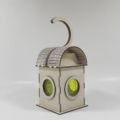 Railway Roadside Lamp - Flat Pack Model Kit by Curious Rabbit ®